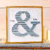 You and Me Wood and Metal Sign-2