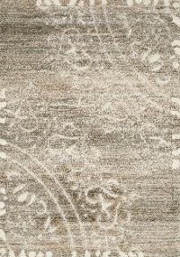 8 x 11 Large Beige, Cream and Gray Area Rug - Olympia