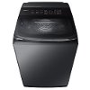 WA54M8750AV Samsung 5.4 cu. ft. High-Efficiency Top Load Washer with Activewash and Steam - Black Stainless Steel-2
