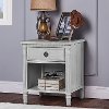 Grey Mist 1-Drawer Nightstand - Julienne