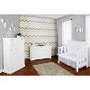White/ Distressed Navy 5 in-1 Convertible Crib - Parker-2