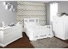 White/ Dove Grey 5 in-1 Convertible Crib - Parker -4
