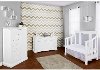 White/ Dove Grey 5 in-1 Convertible Crib - Parker -7