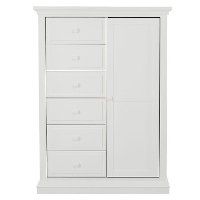 White Chifferobe - Parker