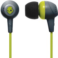 S2DUFZ Skullcandy Jib Gray/Lime Earphones-2