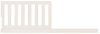 Ivory Lace Toddler Rail - Aurora