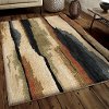 5 x 8 Medium Rock Cliff Multi-Colored Area Rug - Next-Generation-2
