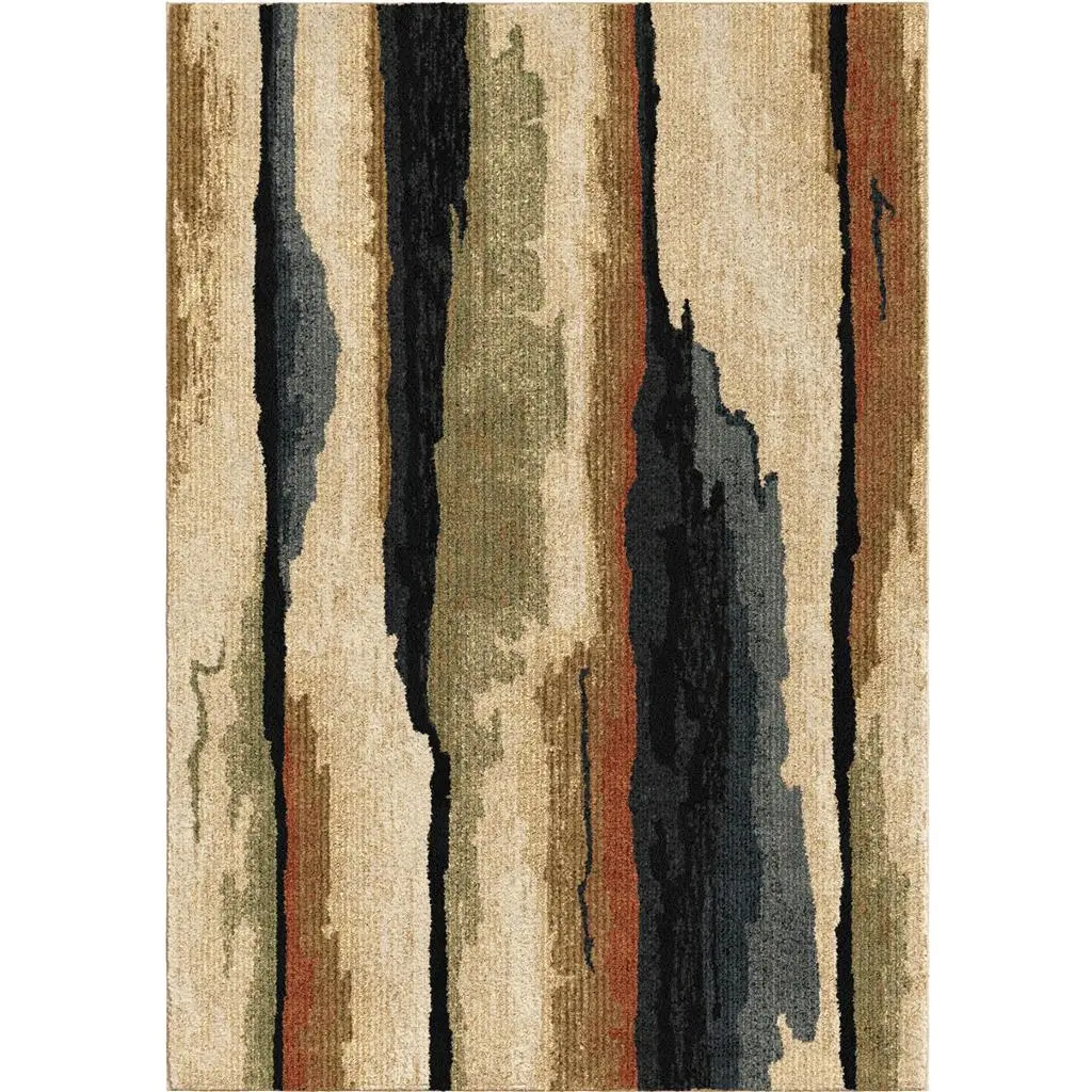 NXTGENERATION/4413/5.3X7.6 Next-Generation 5 x 8 Rock Cliff Multi-Colored Area Rug