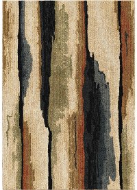 8 x 11 Large Rock Cliff Multi-Colored Area Rug - Next-Generation