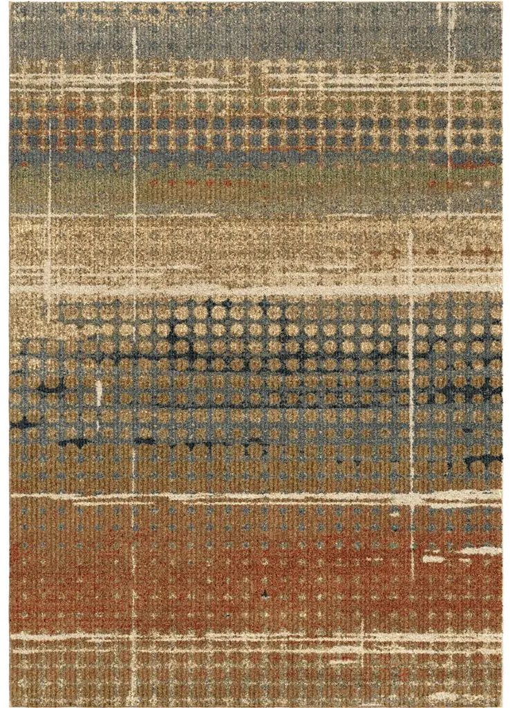NEXTGENERATION/4400/7.10X10.10 Next-Generation 8 x 11 Delgado Multi-Colored Area Rug-1