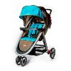 Blue Lightweight Stroller - Mia Moda Elite Collection-2
