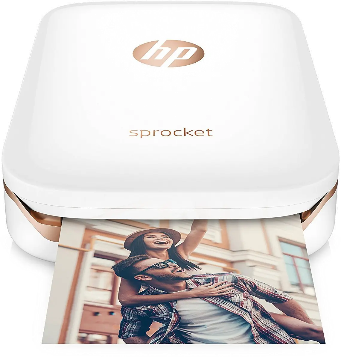 HP-SPROCKET-WHT HP Sprocket Portable Photo Printer - White-2