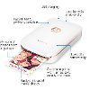 X7N07A HP Sprocket Portable Photo Printer - White-6