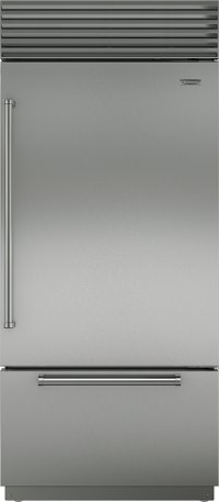 BI-36UID/O-RH Sub-Zero 36 Inch Classic Bottom Freezer Refrigerator with Internal Water Dispenser - 21.7 cu. ft., Right Hinge, Panel Ready