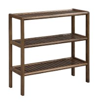 Antique Chestnut 3 Shelf Large Console - Abingdon