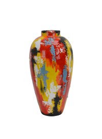 Multi Color Ceramic Modern Vase