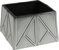 4.75 Inch Gray Ceramic Vase
