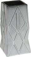 Clearance 8 Inch Gray Ceramic Vase