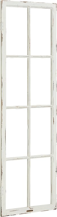 Magnolia Home Furniture Distressed White Wood Window Frame