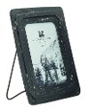 Magnolia Home Furniture Distressed Black Antique Metal Works 5x7 Inch Picture Frame