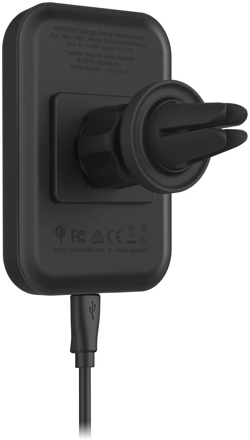 3452_WRLS-VENT-BLK Mophie Charge Force Vent Mount-3