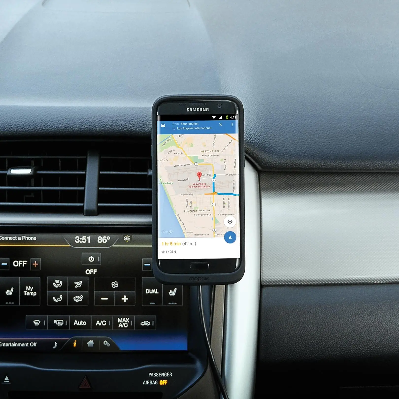 3452_WRLS-VENT-BLK Mophie Charge Force Vent Mount-6