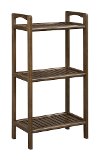 Antique Chestnut Solid Wood 3 Shelf Tower - Abingdon