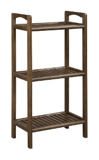 Birch Wood 3 Shelf Tower - Abingdon