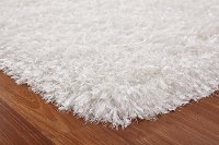8 x 10 Large White Shag Rug - Crystal-2