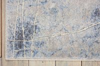 5 x 7 Medium Silver Blue Area Rug - Somerset