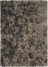 5 x 8 Medium Granite Gray Shag Rug - Amore