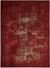 5 x 7 Medium Red Area Rug - Karma
