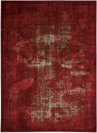 5 x 7 Medium Red Area Rug - Karma