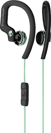 S4CHY-K602 Skullcandy Chops Flex Sport Performance Earbuds - Black/Mint