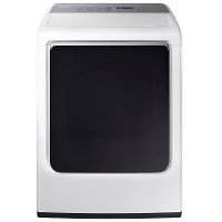 DVE54M8750W Samsung Electric Dryer with Steam - 7.4 cu. ft. White-3