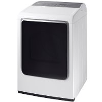 DVE54M8750W Samsung Electric Dryer with Steam - 7.4 cu. ft. White-5