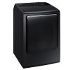 DVE54M8750V Samsung Electric Dryer with Steam - 7.4 cu. ft. Black Stainless Steel-3