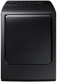 DVG54M8750V Samsung Gas Dryer with Steam - 7.4 cu. ft. Black Stainless Steel