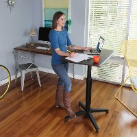 Hazelnut Adjustable Desk 35