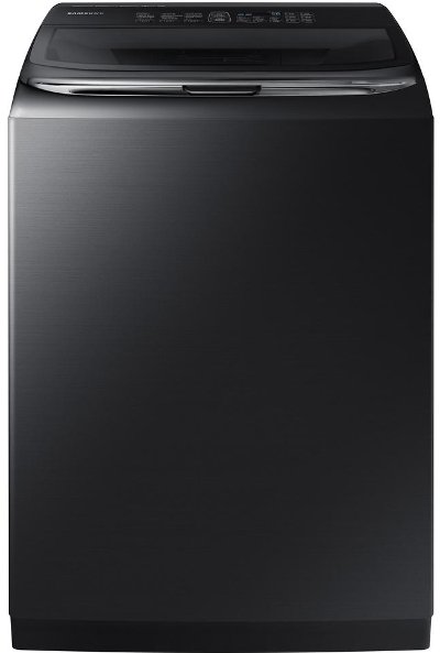 WA52M8650AV Samsung Top Load Washer - 5.2 cu. ft. Black Stainless Steel