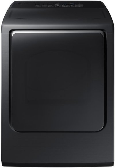 DVG52M8650V Samsung Gas Dryer - 7.4 cu. ft. Black Stainless Steel