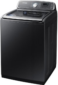 WA52M7750AV Samsung Top Load Washer - 5.2 cu. ft. Black Stainless Steel-5