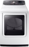 DVE52M7750W Samsung Extra-Large Capacity Electric Dryer - 7.4 cu. ft. White