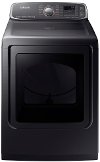 DVG52M7750V Samsung 7.4 cu. ft. Gas Dryer - Black Stainless Steel-1