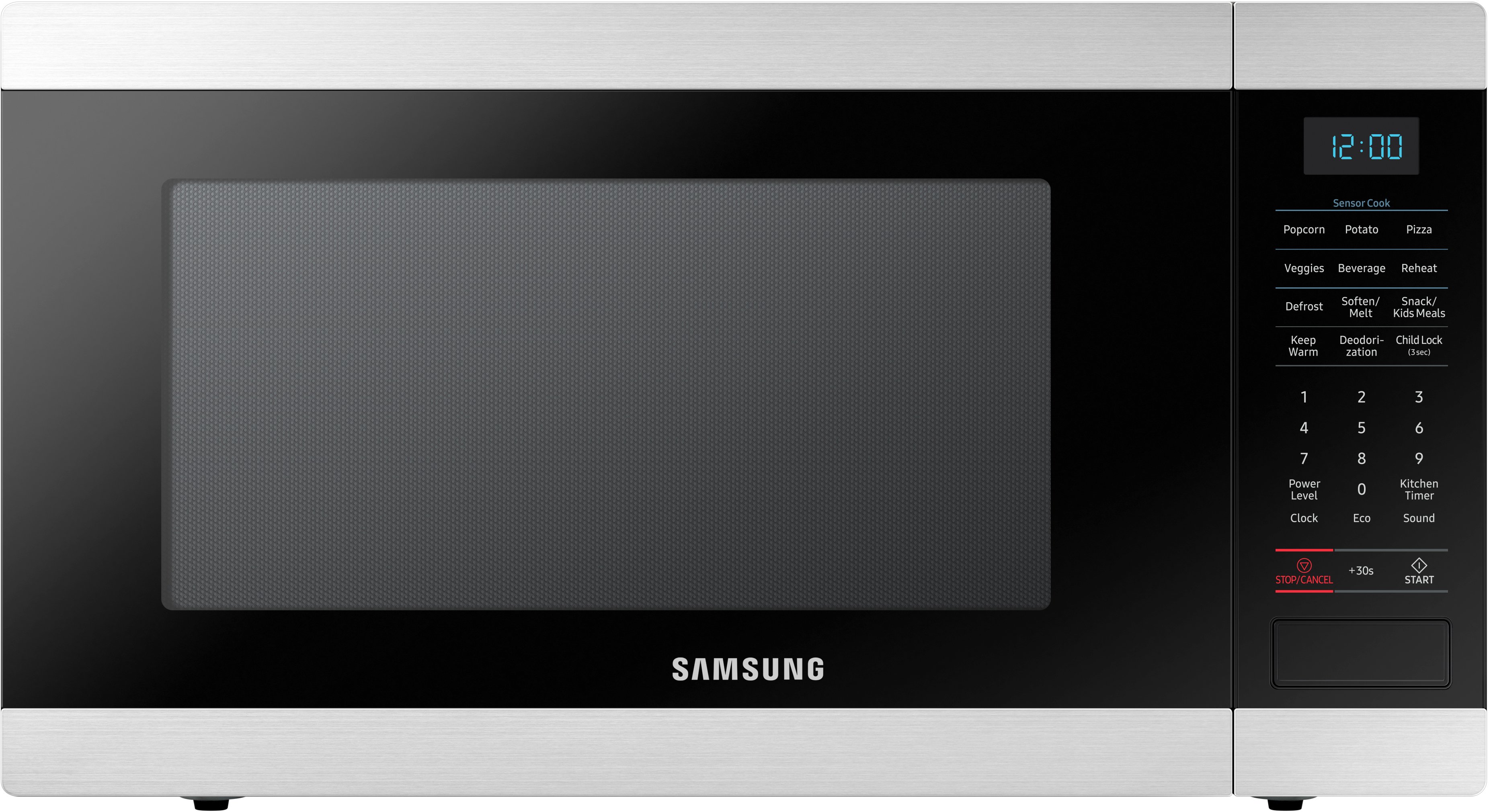 MS19M8000AS Samsung Countertop Microwave - 1.9 cu. ft. Stainless Steel-1
