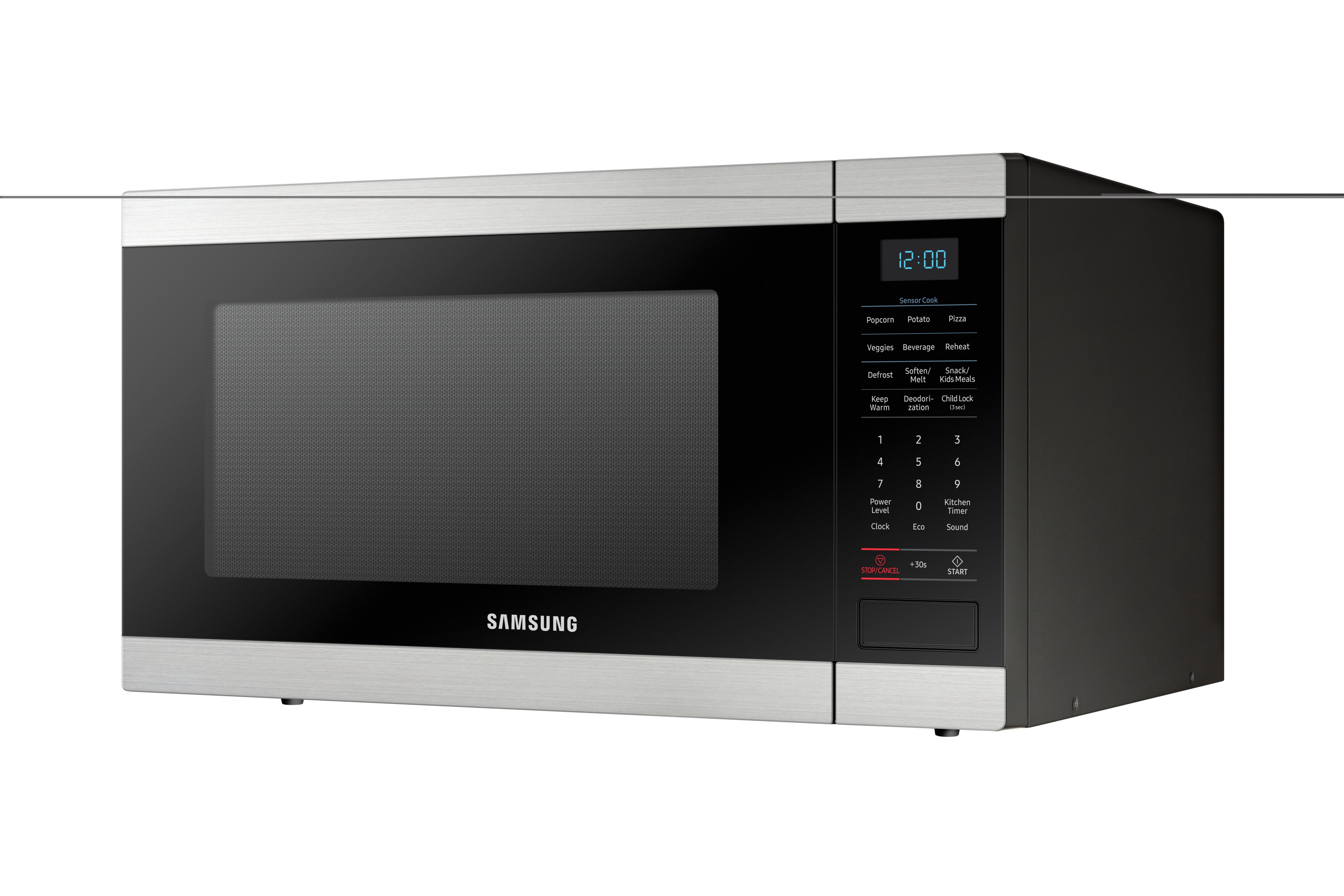MS19M8000AS Samsung Countertop Microwave - 1.9 cu. ft. Stainless Steel-2