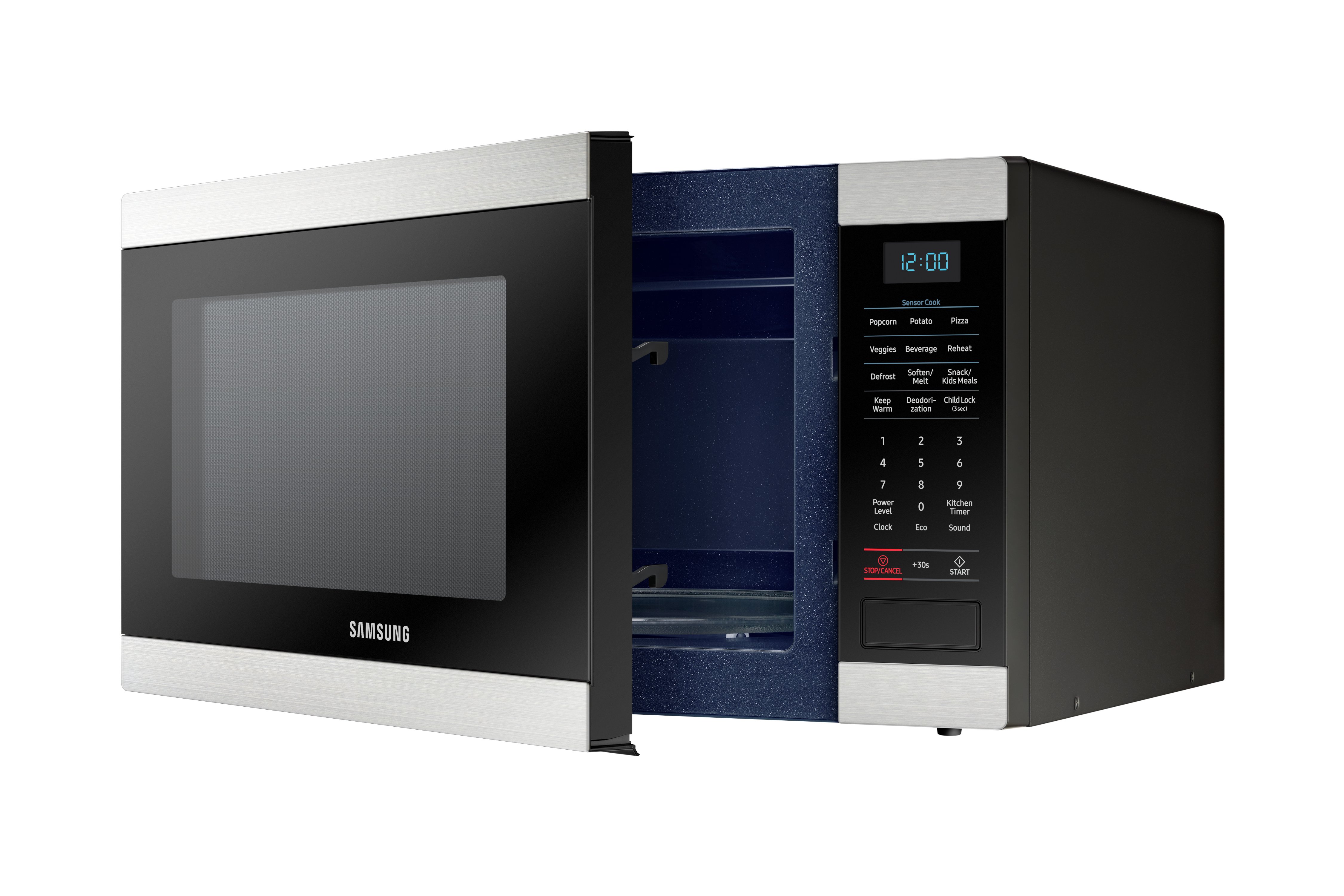 MS19M8000AS Samsung Countertop Microwave - 1.9 cu. ft. Stainless Steel-5