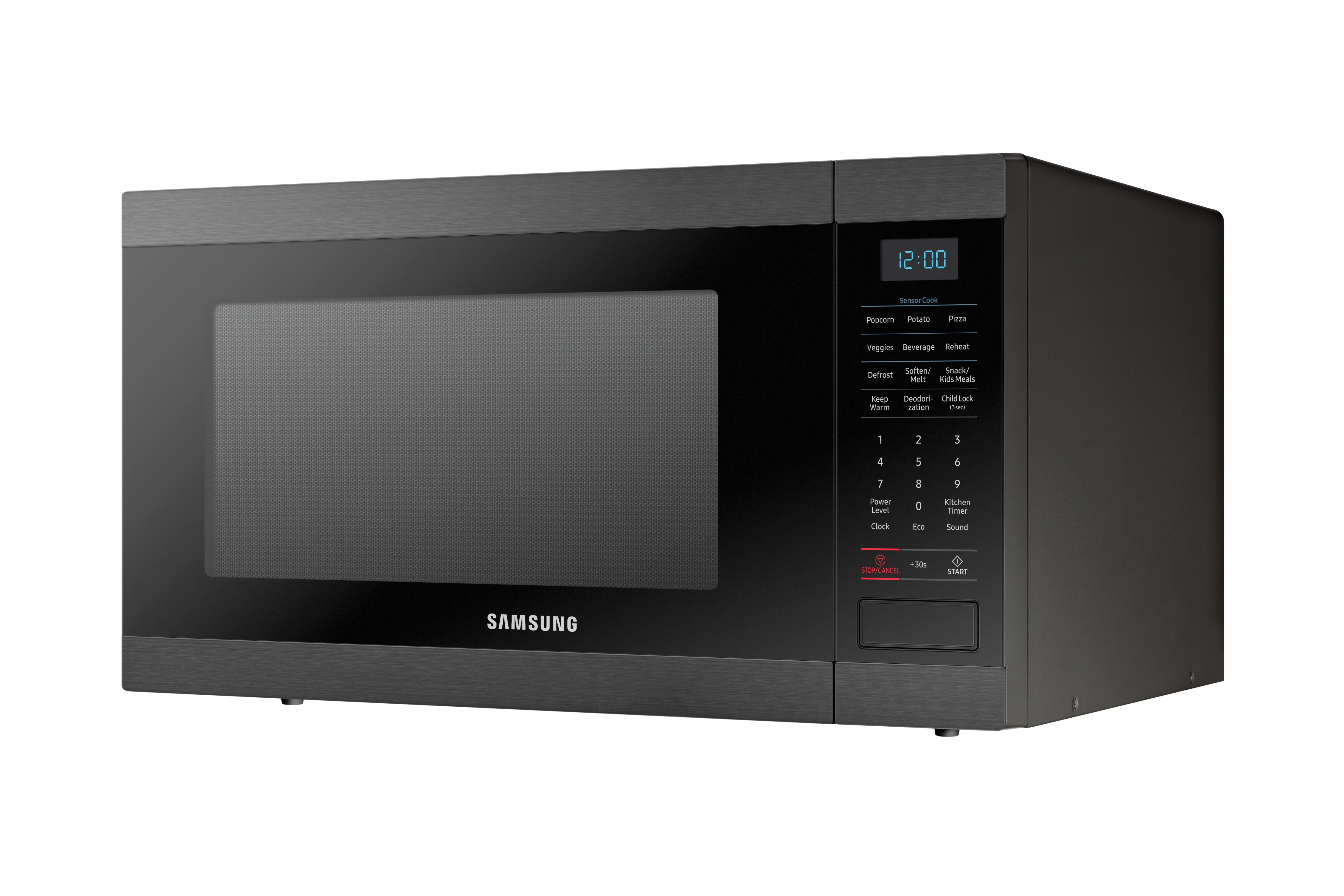 MS19M8000AG Samsung Countertop Microwave - 1.9 cu. ft. Black Stainless Steel-2