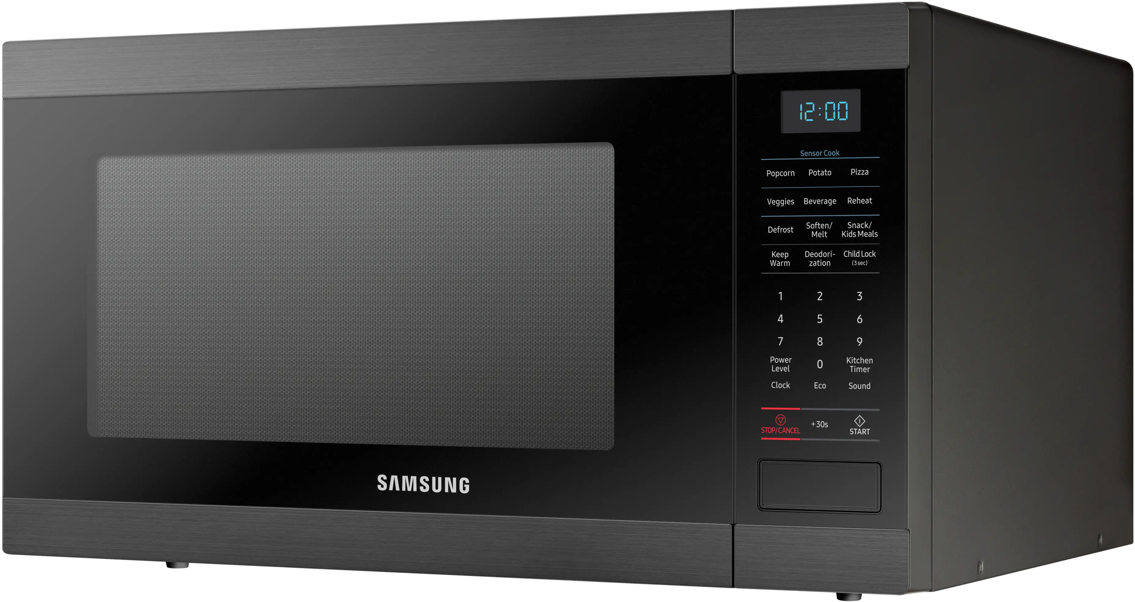 MS19M8000AG Samsung Countertop Microwave - 1.9 cu. ft. Black Stainless Steel-2