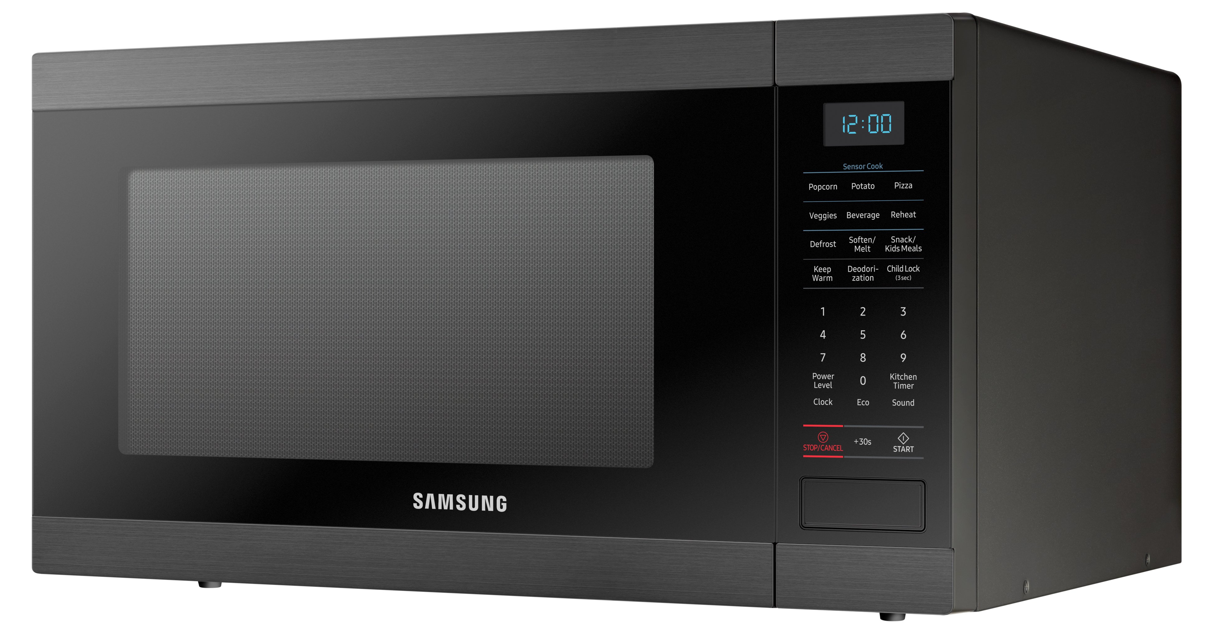 MS19M8020TG Samsung Countertop Microwave - 1.9 cu. ft., Black Stainless Steel-2